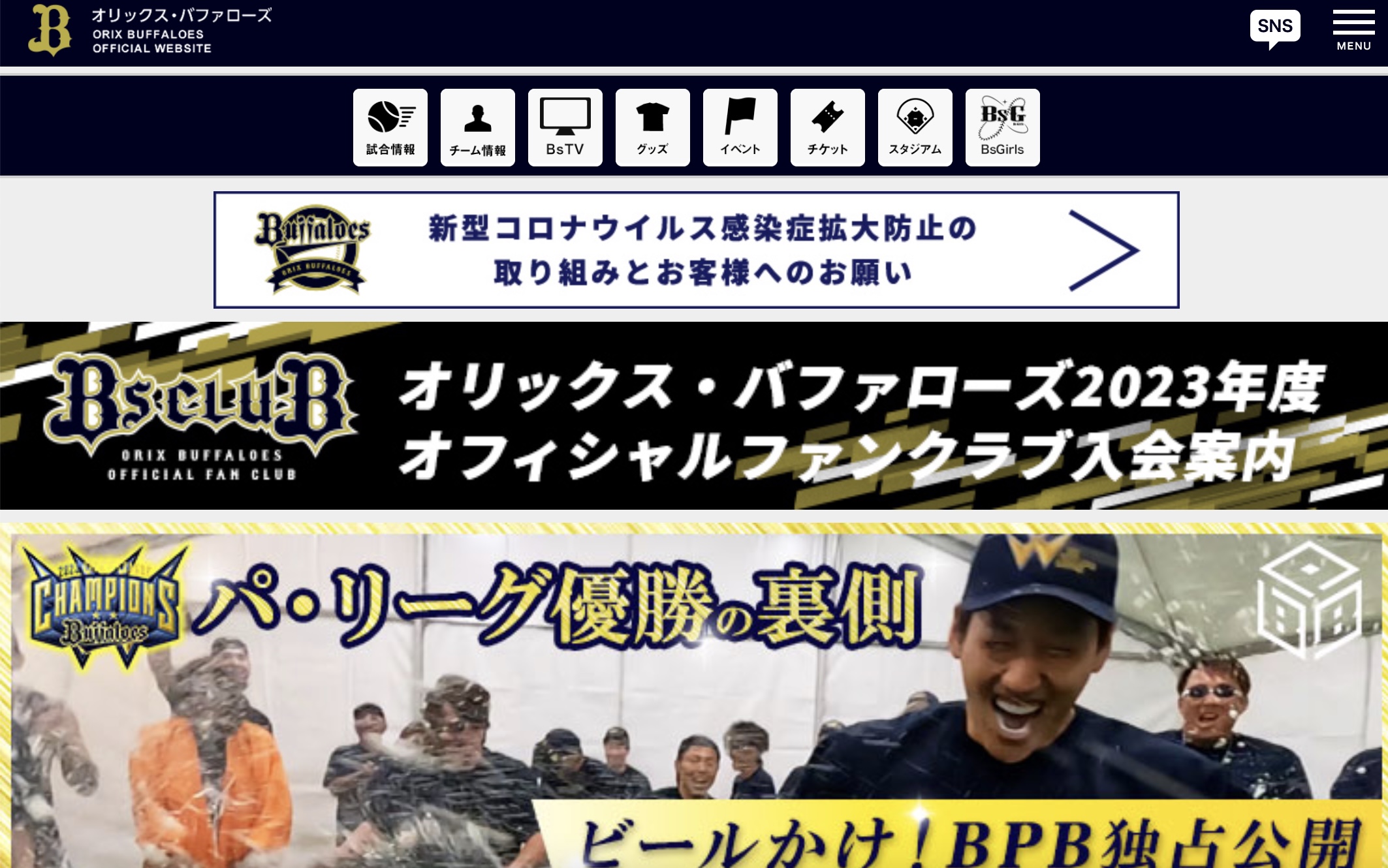 オリックスバファローズ BPB